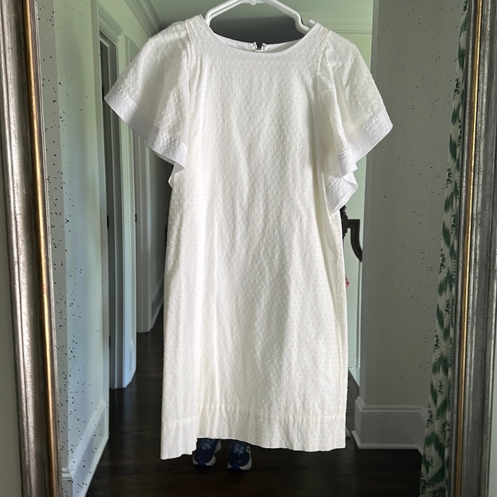 J crew flutter sleeve dress
